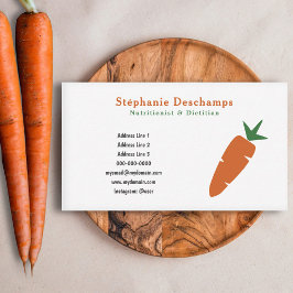 Ernährungsfachkarte Visitenkarte