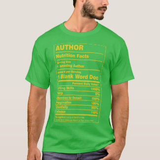 Ernährungsfakte Au T-Shirt