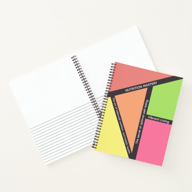 Ernährungsleitfaden Notizbuch (Innenseite)