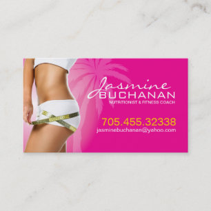 Ernährungswissenschaftler-Visitenkarte-Schablone Visitenkarte