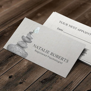 Ernennung des Psychologen-Counselors für die Stein Terminkarte