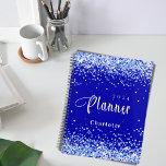 Ernennung des Royal Blue Glitzer 2023 Planer<br><div class="desc">Königlich blauer Hintergrund,  mit Imitaten Glitzer Staub,  Glitzern. Personalisieren und fügen Sie ein Jahr und einen Namen hinzu. Weiße Buchstaben.</div>