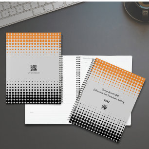 Ernennung von Gray Orange Black Company Planer