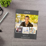 Ernennungen für das Karkohlegrau-Foto 2025 Planer<br><div class="desc">Erstellen Sie Ihre eigene,  einzigartige Collage aus Foto. Verwenden Sie vier,  vier von Ihrem Lieblings-Foto. Personalisieren und ein Jahr,  Name und Text. Ein kohlegrauer Hintergrund,  weißer Text.</div>