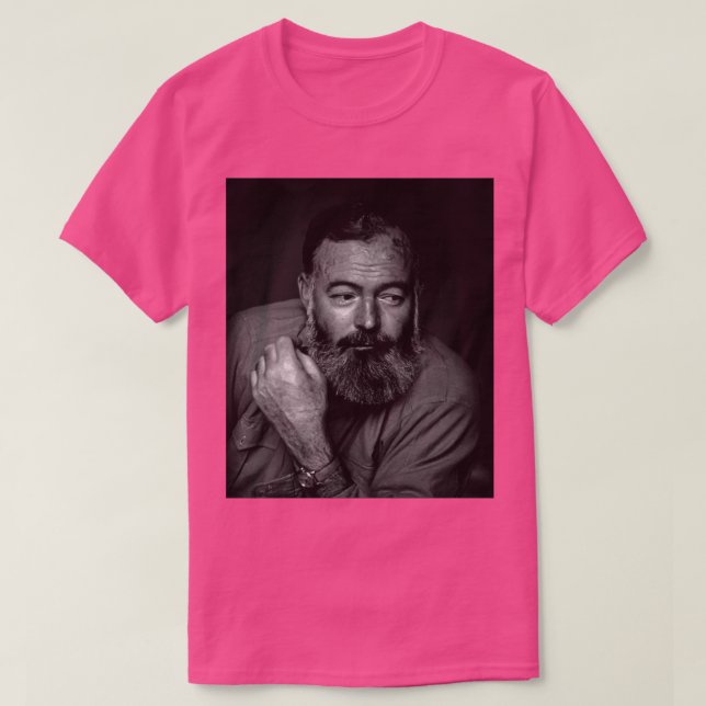 Ernest Hemingway T-Shirt (Design vorne)