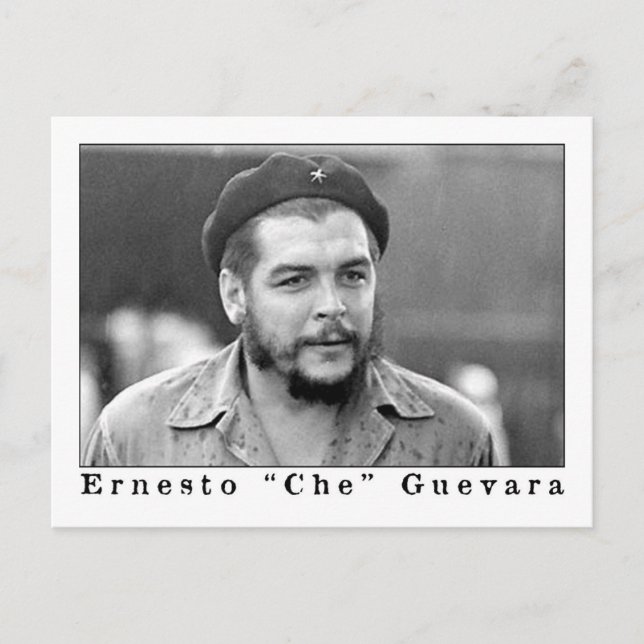 Ernesto Che Guevara Postkarte (Vorderseite)
