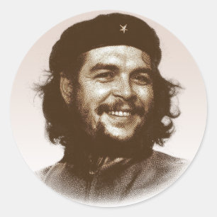 Ernesto Che Guevara Smile Runder Aufkleber
