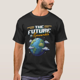 Erneuerbare Energie des Earth Day T-Shirt