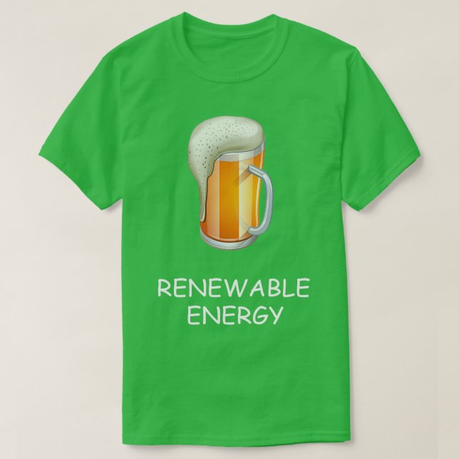 Erneuerbare Energie T-Shirt (Design vorne)