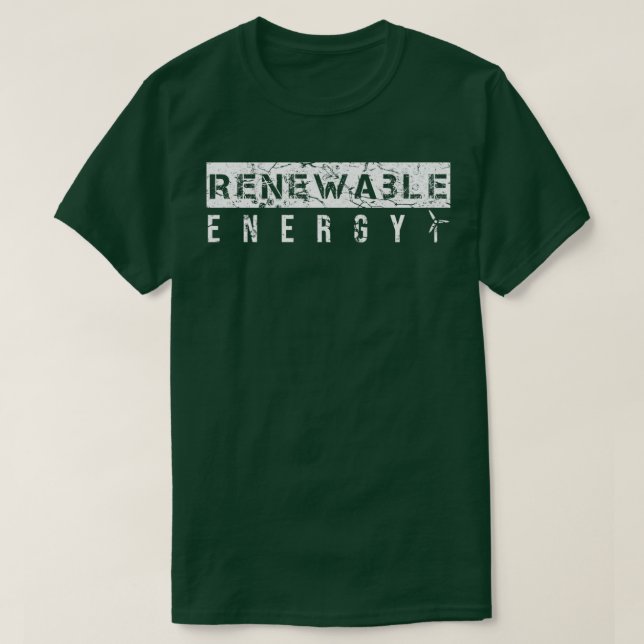 Erneuerbare Energien 7 T-Shirt (Design vorne)