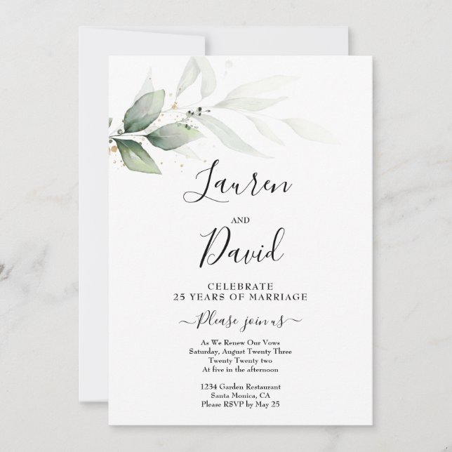 Erneuerbare Energien - Einladung (Vorderseite)