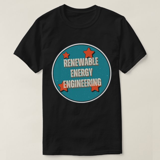 Erneuerbare Energien T-Shirt (Design vorne)