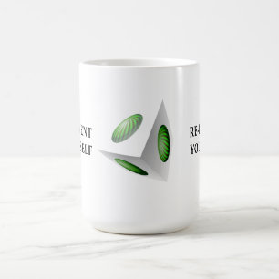 Erneuere dich 3D-Design Kaffeetasse