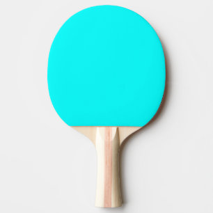 Erneuernde blauer NeonTürkis-feste helle Farbe Tischtennis Schläger