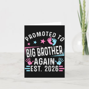 Erneut in Big Brother aufgestiegen ca. 2026 Vintag Karte