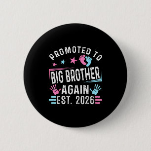 Erneut in Big Brother befördert ca. 2026 Vintage B Button