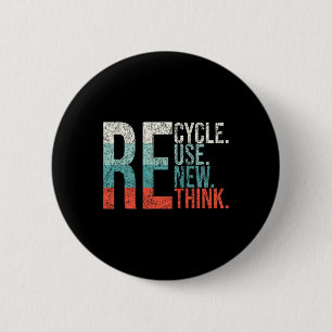 Erneute Neuausrichtung von Krisen - Umwelt gerecyc Button