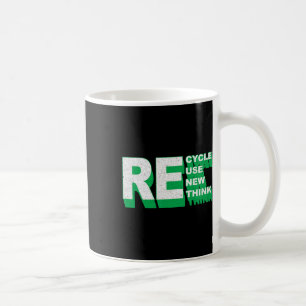 Erneute Neuausrichtung von Krisen - Umwelt gerecyc Kaffeetasse