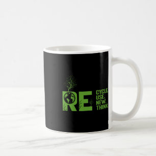 Erneute Neuausrichtung von Krisen - Umwelt gerecyc Kaffeetasse