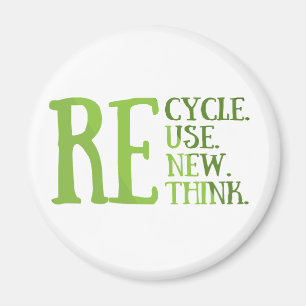 Erneute Neuüberlegung der Wiederverwendung gerecyc Magnet