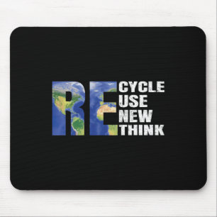 Erneute Nutzung recycle Earth Day Öko Awarenes übe Mousepad