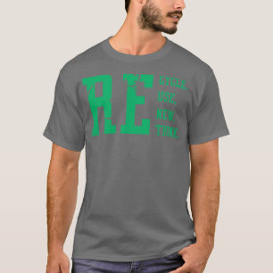 Erneute Wiederverwendung gerecycelt Vintager grüne T-Shirt