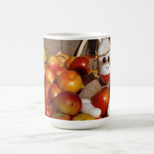 Ernie die Socken-Affe-Apple-Tasse Kaffeetasse