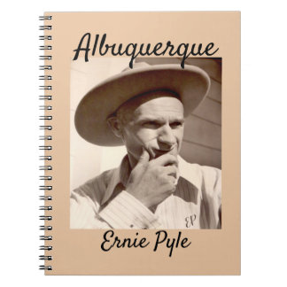 Ernie Pyle Spiralblock Albuquerque New Mexico Notizblock