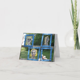 Ernie the Sock Monkey als Art Note Card Karte