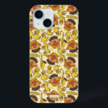Ernie und Rubber Duckie Pattern Case-Mate iPhone Hülle<br><div class="desc">Dieses niedliche Muster zeigt Ernie und Rubber Duckie auf einem gelben Hintergrund. © 2021 Sesame Workshop. www.sesamestreet.org</div>