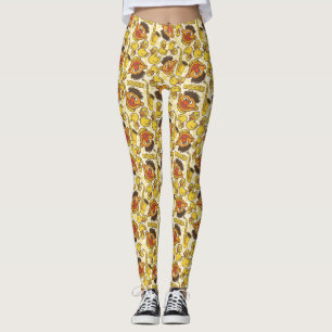 Ernie und Rubber Duckie Pattern Leggings