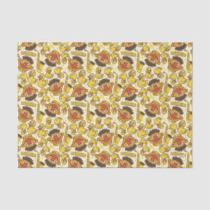 Ernie und Rubber Duckie Pattern Seidenpapier