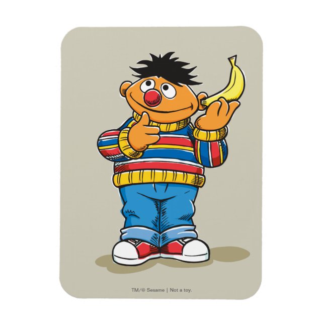 Ernie's Bananas Magnet (Vertikal)