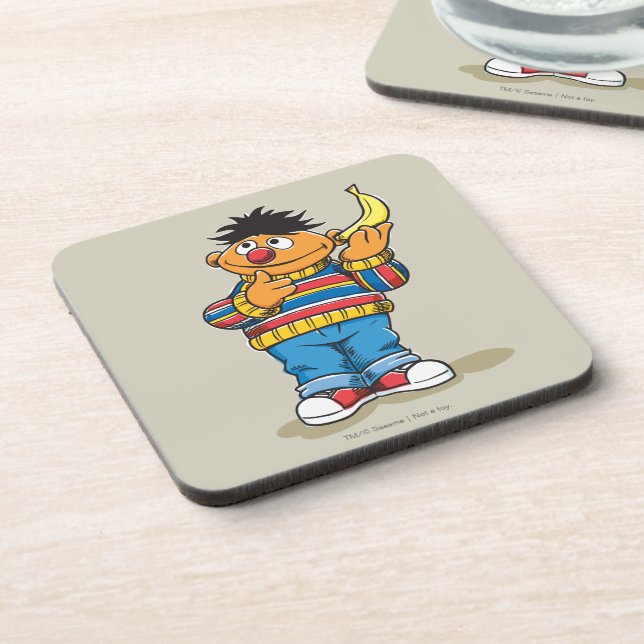 Ernie's Bananas Untersetzer (Linke Seite)