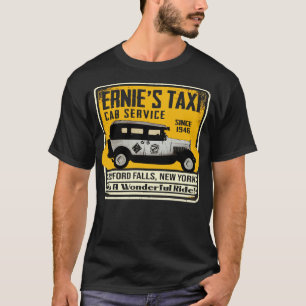 Ernies Taxi Cab Service Ein wunderbares Leben T-Shirt