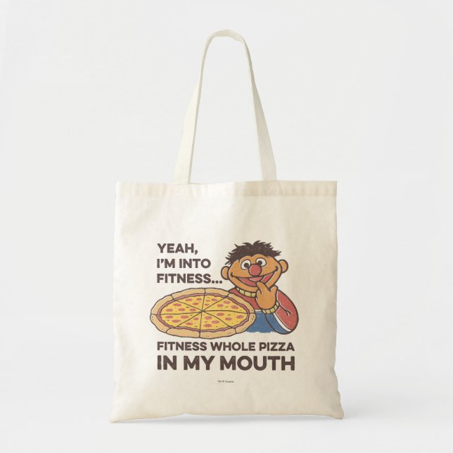 ErnieYeah, ich bin in Fitness Tragetasche (Vorne)