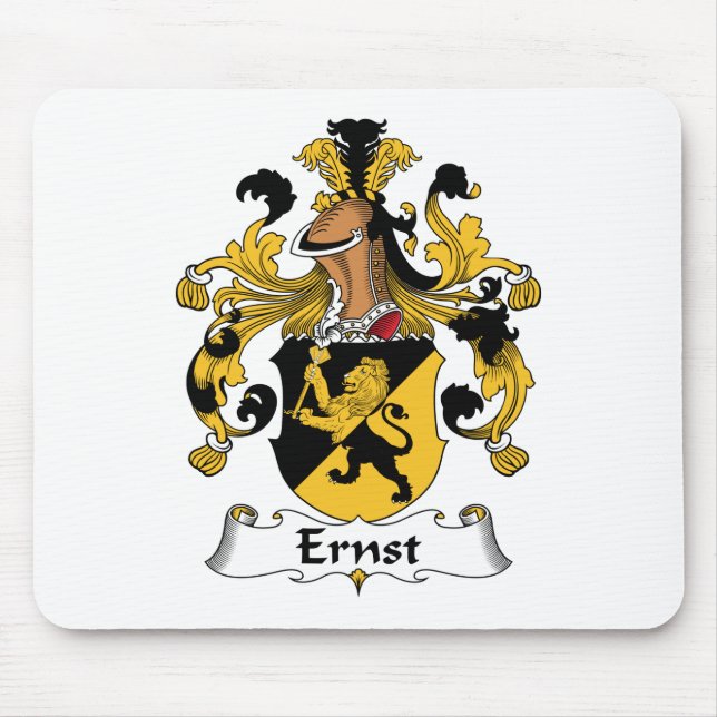 Ernst-Familienwappen Mousepad (Vorne)