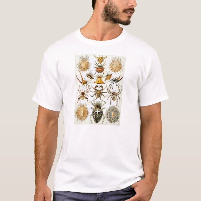 Ernst Haeckel - Arachnida T-Shirt (Vorderseite)
