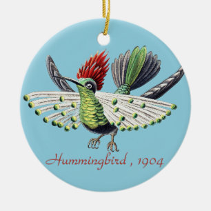 Ernst Haeckel Bunte Kolibris Natur Kunst Keramik Ornament