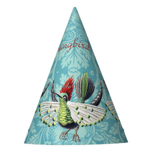 Ernst Haeckel Bunte Kolibris Natur Kunst Partyhütchen