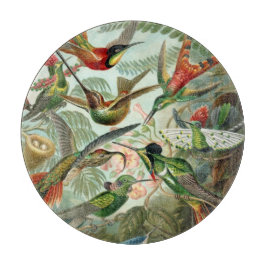 Ernst Haeckel Hummingbirds - Kunstformen der Natur Schneidebrett