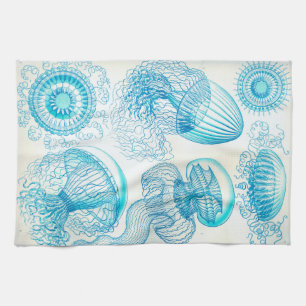 Ernst Haeckel Leptomedusae Quallen Geschirrtuch