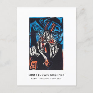 Ernst L. Kirchner - Schöne moderne Kunst Postkarte