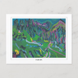 Ernst Ludwig Kirchner #160-2 - Fine Art Postcard Postkarte