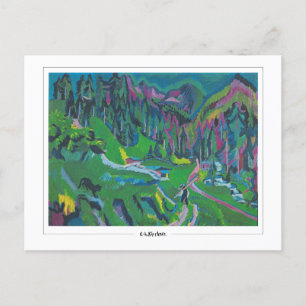 Ernst Ludwig Kirchner #160-2 - Fine Art Postcard Postkarte