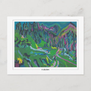 Ernst Ludwig Kirchner #160-2 - Fine Art Postcard Postkarte