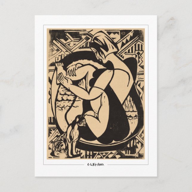 Ernst Ludwig Kirchner #203-2 - Fine Art Postcard Postkarte (Vorderseite)