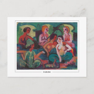 Ernst Ludwig Kirchner #246-2 - Fine Art Postcard Postkarte