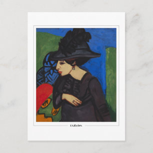 Ernst Ludwig Kirchner #247-2 - Fine Art Postcard Postkarte