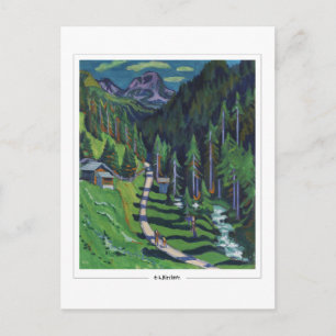 Ernst Ludwig Kirchner #338 - Fine Art Postcard Postkarte
